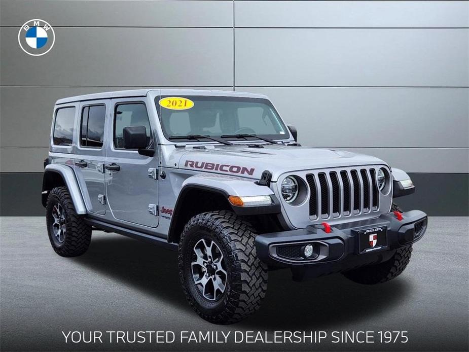 used 2021 Jeep Wrangler Unlimited car, priced at $42,301
