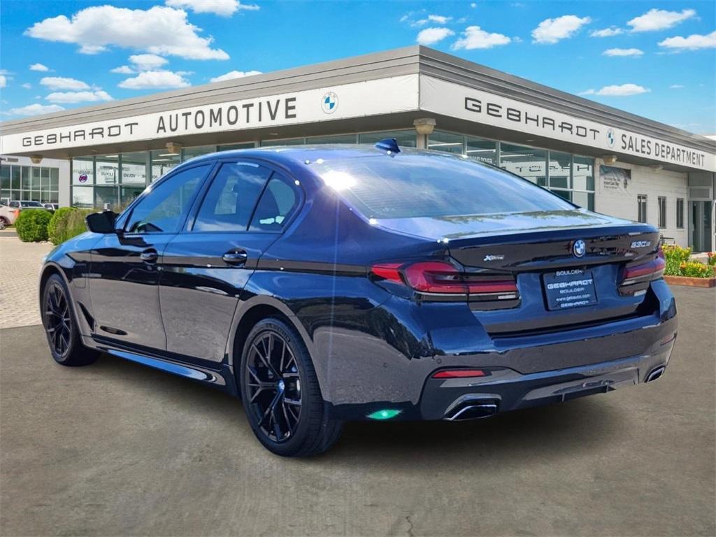 used 2022 BMW 530e car, priced at $40,647