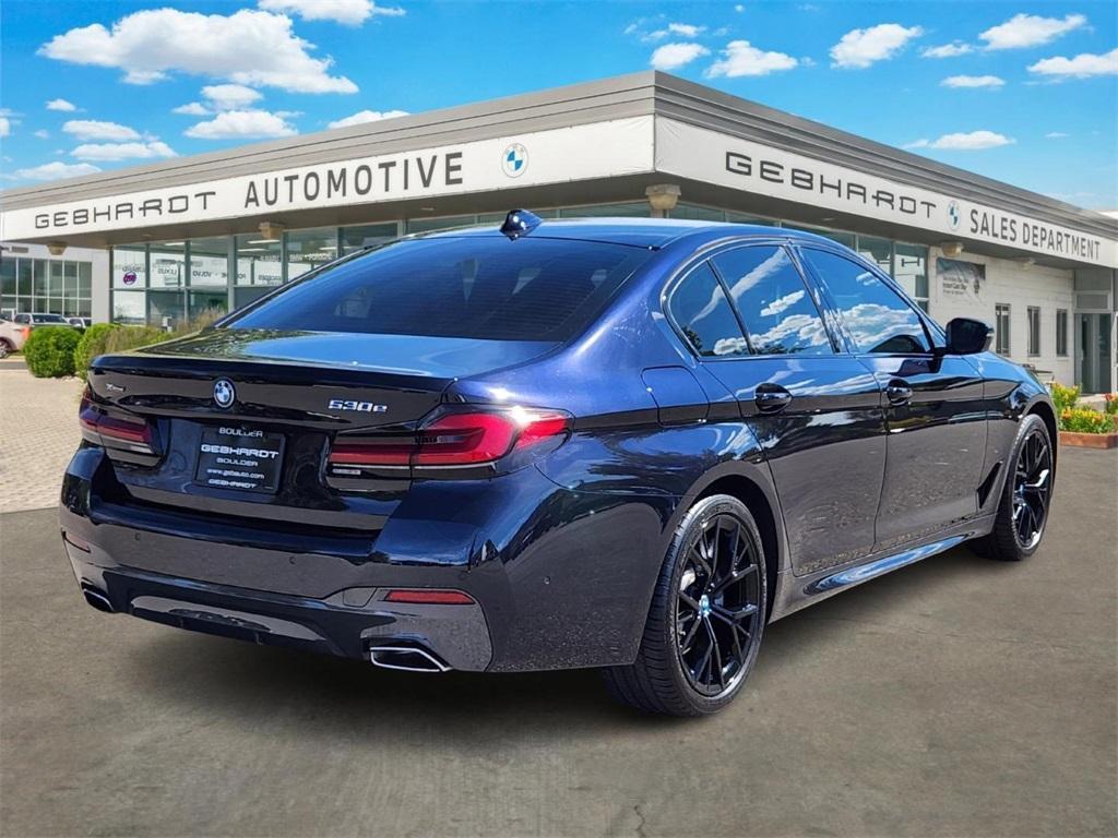 used 2022 BMW 530e car, priced at $40,647