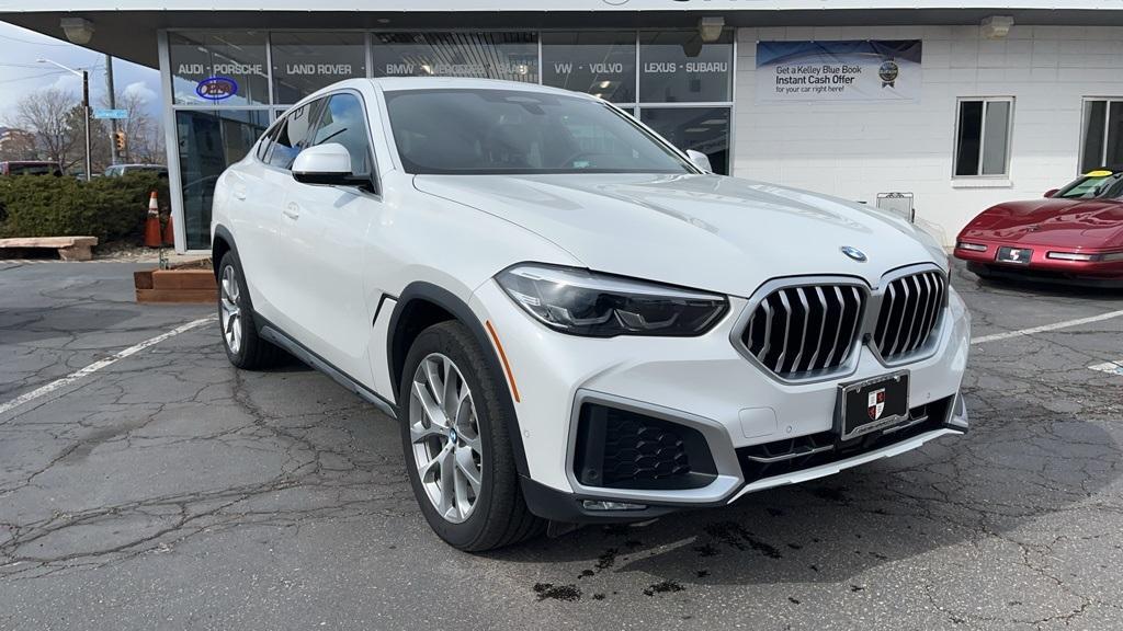 used 2021 BMW X6 car, priced at $57,301