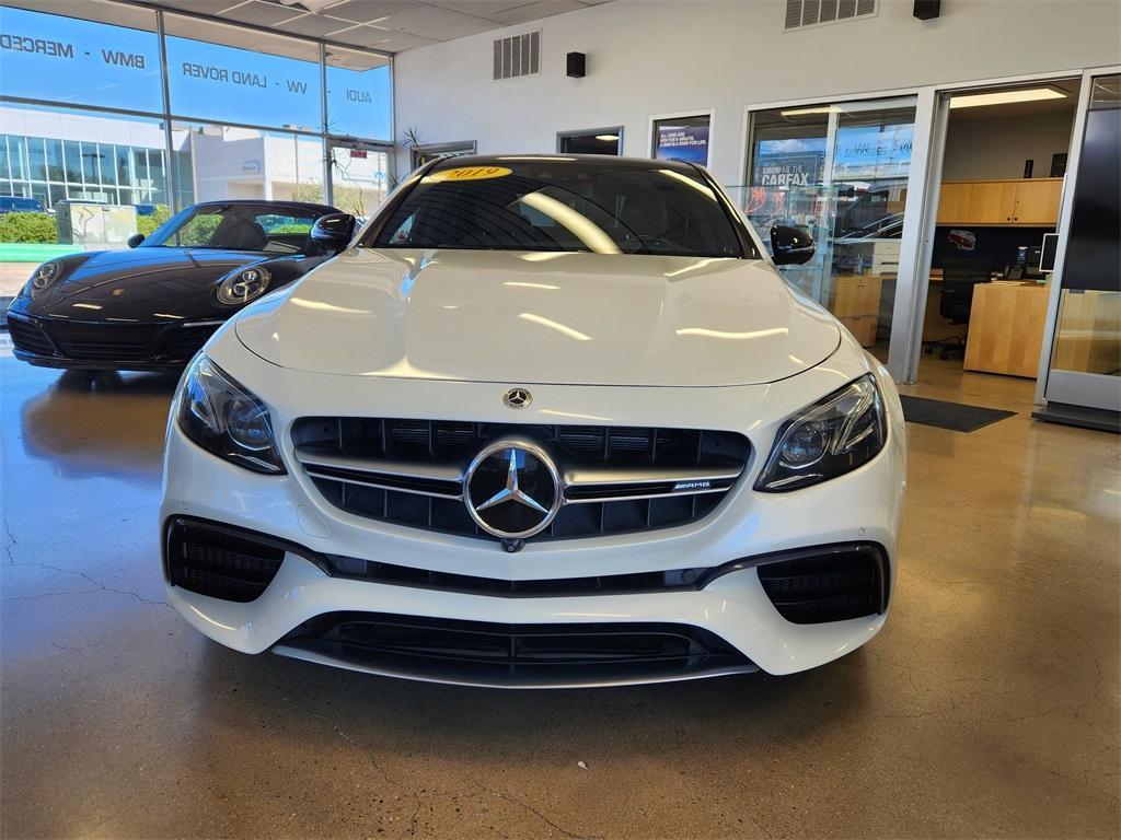 used 2019 Mercedes-Benz AMG E 63 car, priced at $55,609