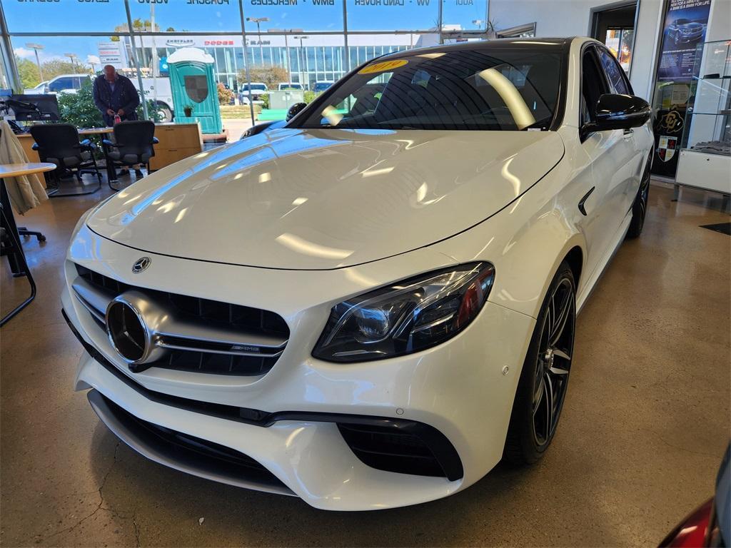 used 2019 Mercedes-Benz AMG E 63 car, priced at $55,609