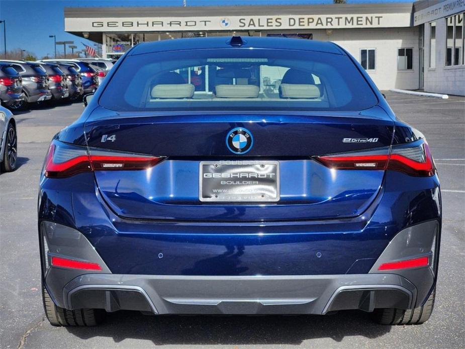 used 2022 BMW i4 Gran Coupe car, priced at $39,960