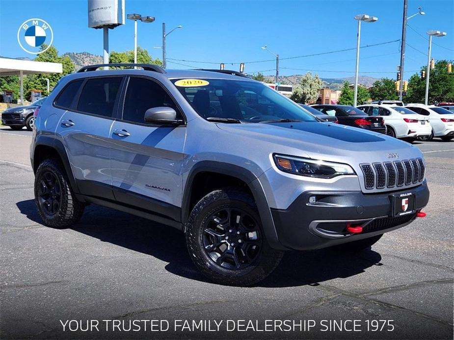 used 2020 Jeep Cherokee car, priced at $25,351