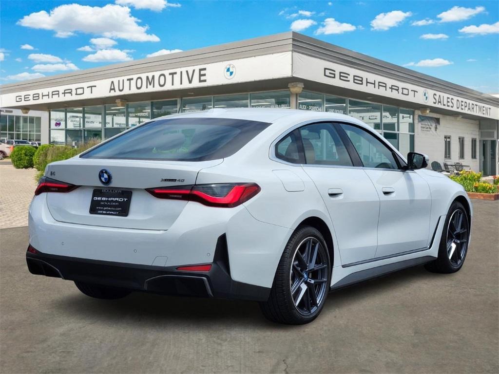 used 2024 BMW i4 Gran Coupe car, priced at $47,551