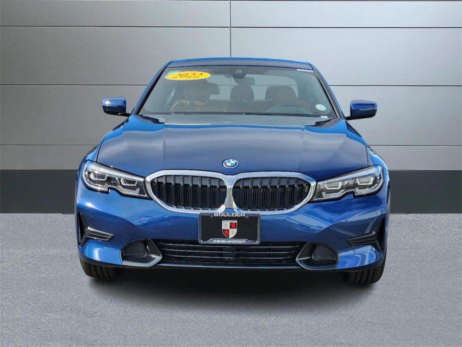 used 2022 BMW 330e car, priced at $34,518