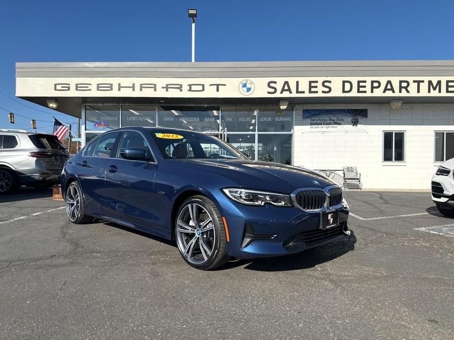 used 2022 BMW 330e car, priced at $37,586