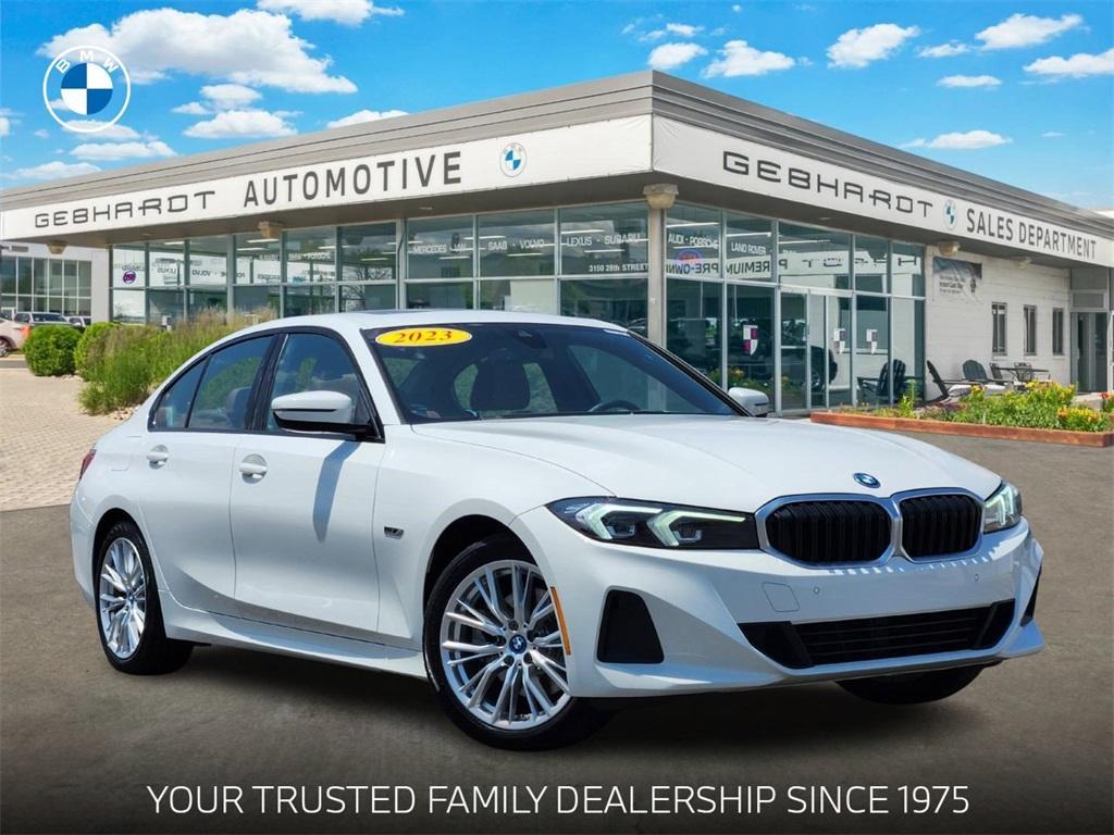 used 2023 BMW 330e car, priced at $33,897