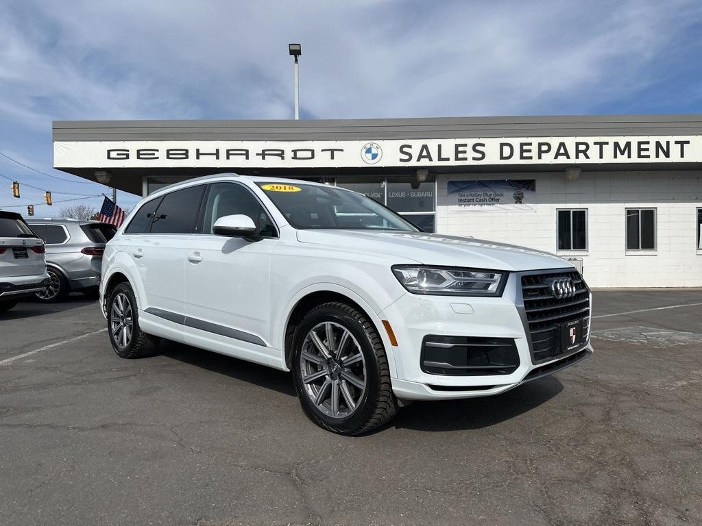 used 2018 Audi Q7 car, priced at $22,881