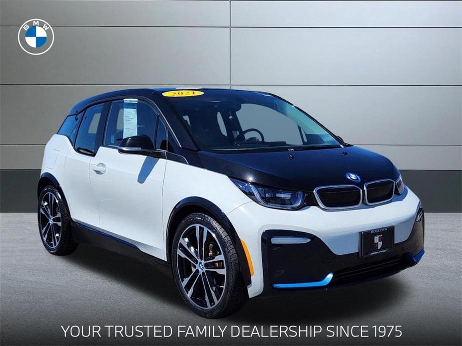 used 2021 BMW i3 car, priced at $26,586
