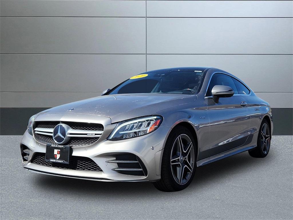 used 2020 Mercedes-Benz AMG C 43 car, priced at $39,062