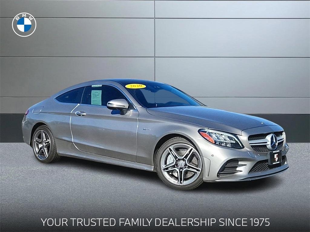 used 2020 Mercedes-Benz AMG C 43 car, priced at $39,378