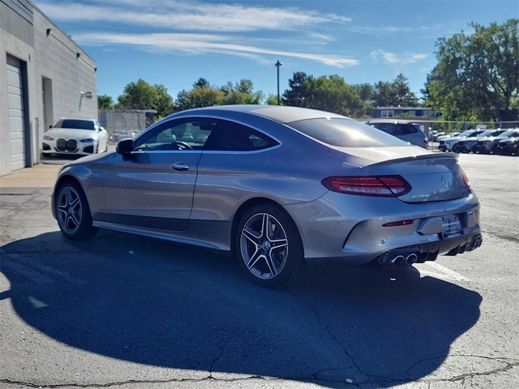 used 2020 Mercedes-Benz AMG C 43 car, priced at $42,591