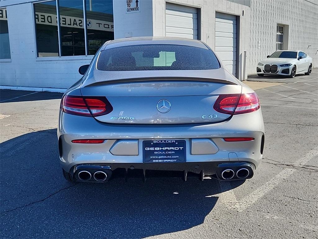 used 2020 Mercedes-Benz AMG C 43 car, priced at $42,591