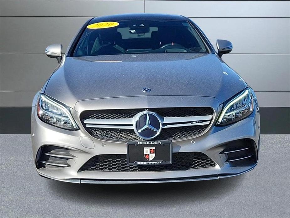 used 2020 Mercedes-Benz AMG C 43 car, priced at $42,591