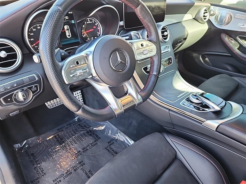 used 2020 Mercedes-Benz AMG C 43 car, priced at $39,378