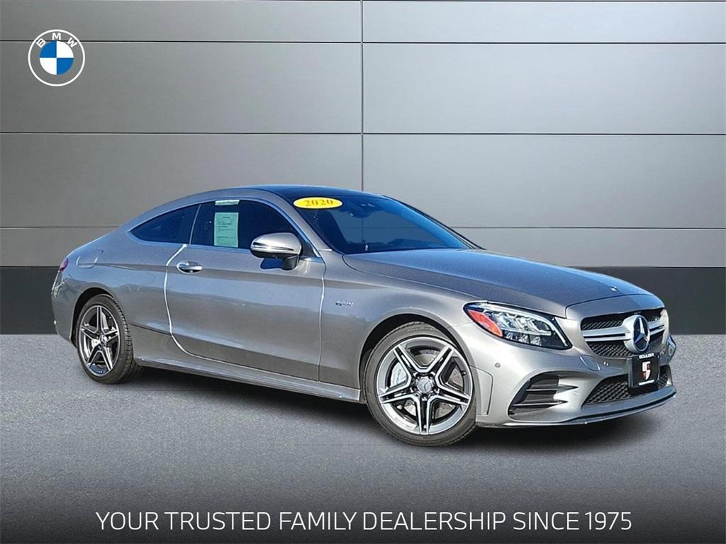 used 2020 Mercedes-Benz AMG C 43 car, priced at $42,931