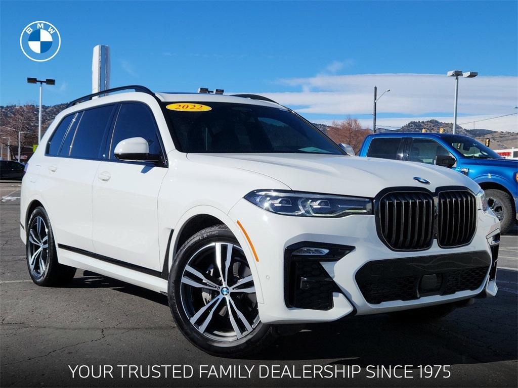 used 2022 BMW X7 car, priced at $54,546