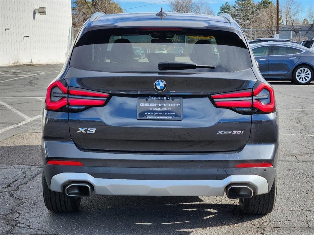 used 2022 BMW X3 car, priced at $34,406