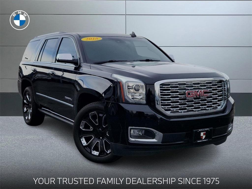 used 2018 GMC Yukon car, priced at $37,527