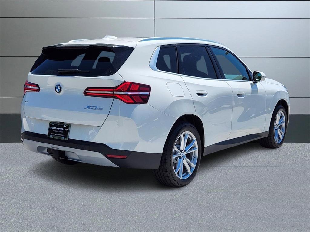 new 2025 BMW X3 car, priced at $54,060