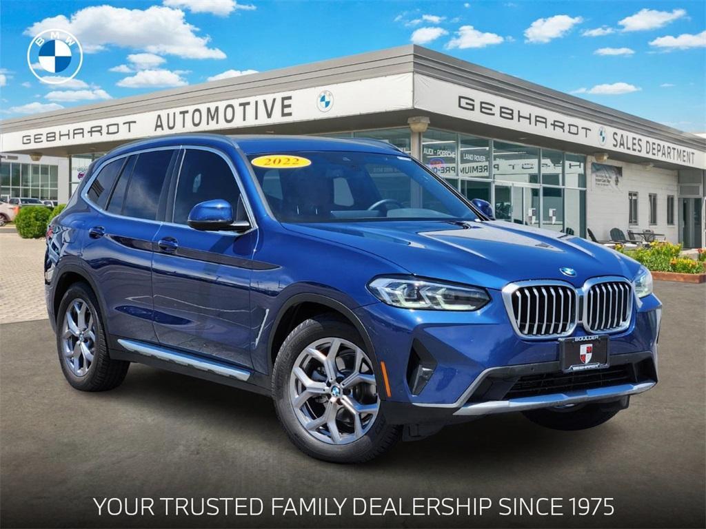 used 2022 BMW X3 car, priced at $36,827