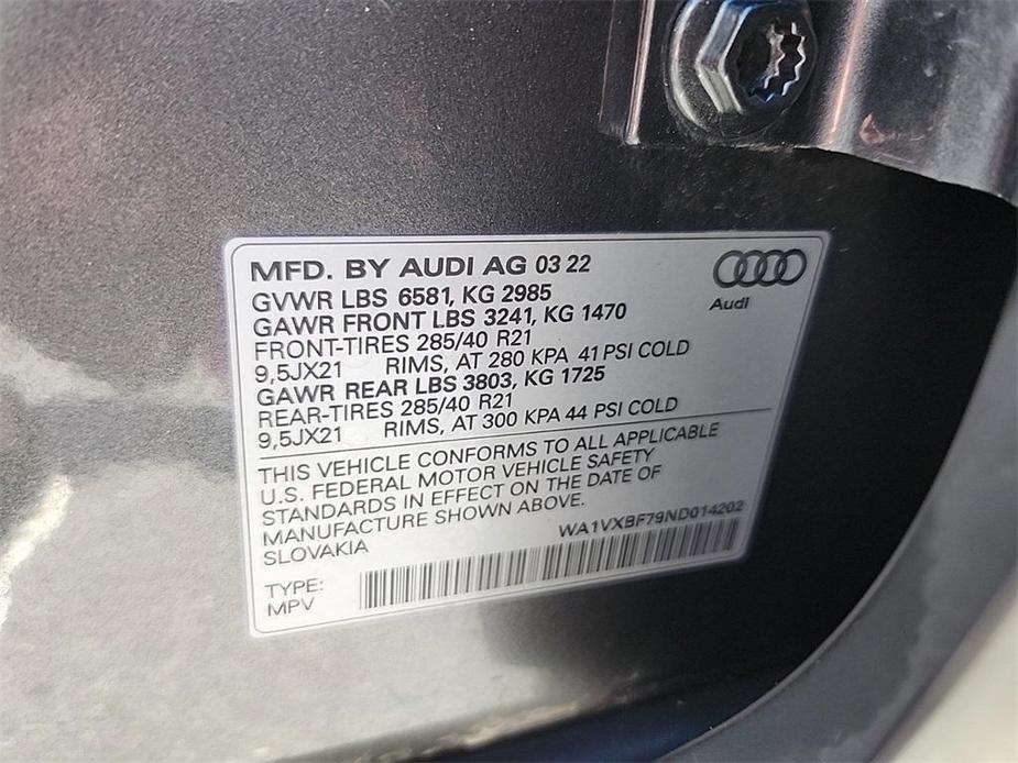 used 2022 Audi Q7 car, priced at $48,988