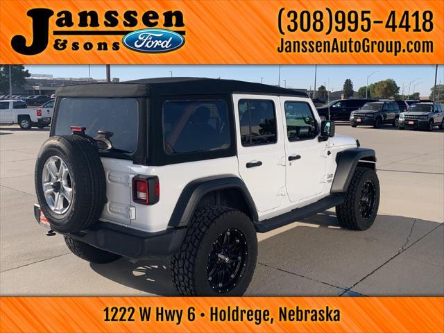 used 2020 Jeep Wrangler Unlimited car, priced at $33,995