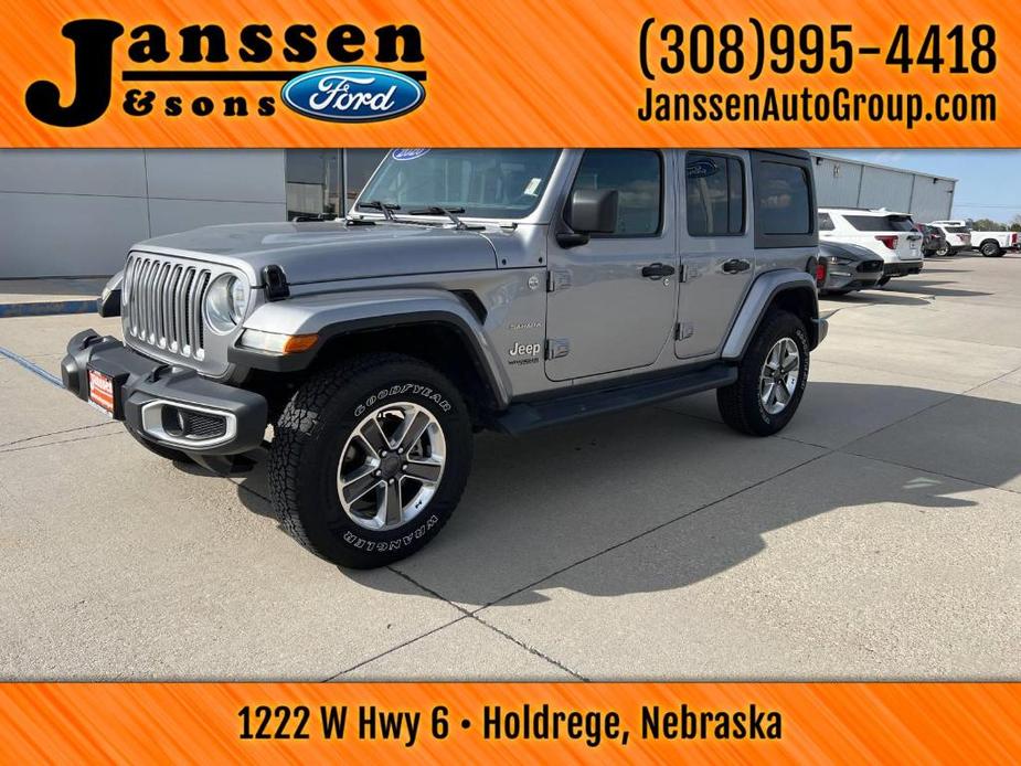 used 2020 Jeep Wrangler Unlimited car, priced at $38,600
