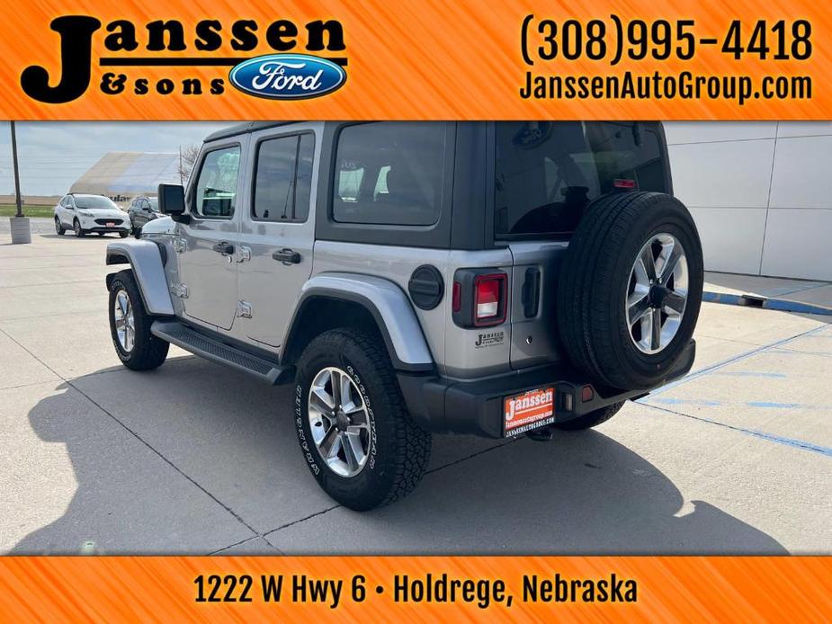 used 2020 Jeep Wrangler Unlimited car, priced at $38,600