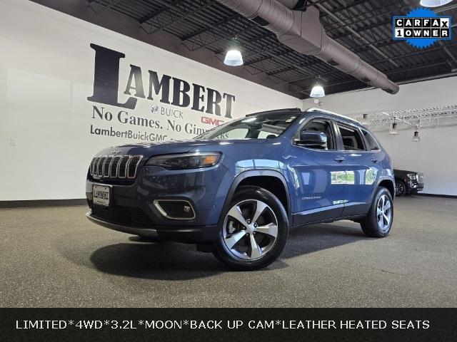 used 2021 Jeep Cherokee car, priced at $25,100
