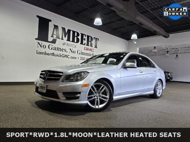 used 2014 Mercedes-Benz C-Class car, priced at $15,500