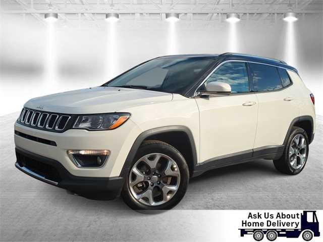 used 2021 Jeep Compass car, priced at $17,450