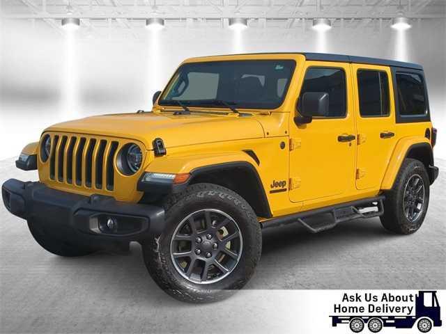 used 2021 Jeep Wrangler Unlimited car, priced at $32,500