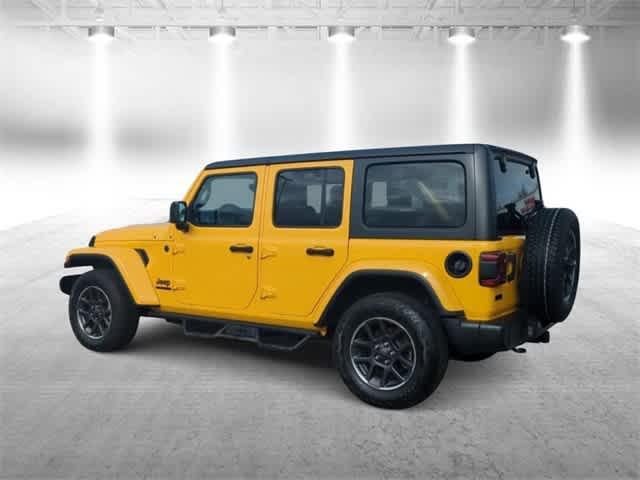 used 2021 Jeep Wrangler Unlimited car, priced at $32,500