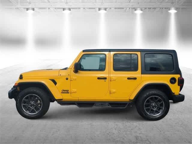 used 2021 Jeep Wrangler Unlimited car, priced at $32,500