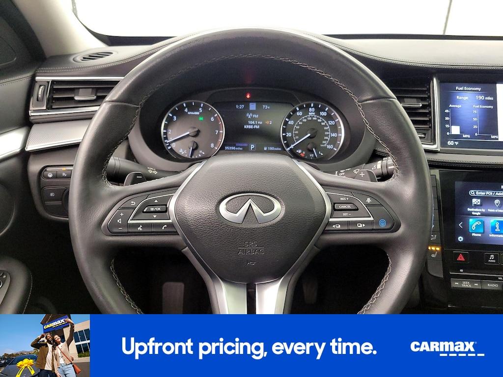 used 2021 INFINITI QX50 car, priced at $25,998