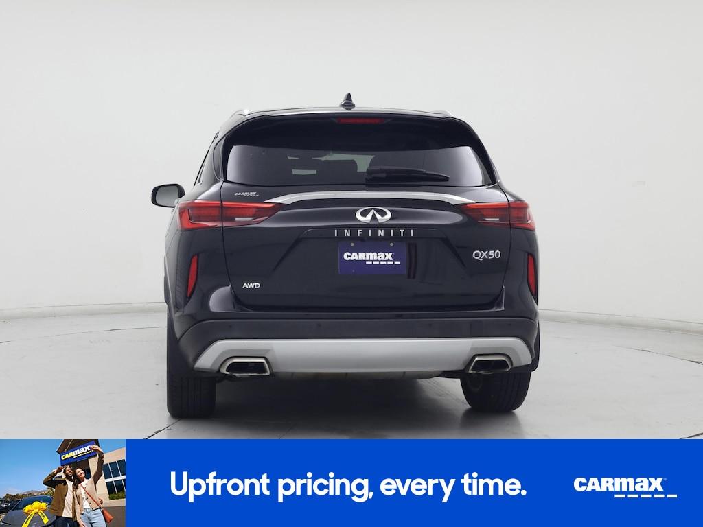 used 2021 INFINITI QX50 car, priced at $25,998