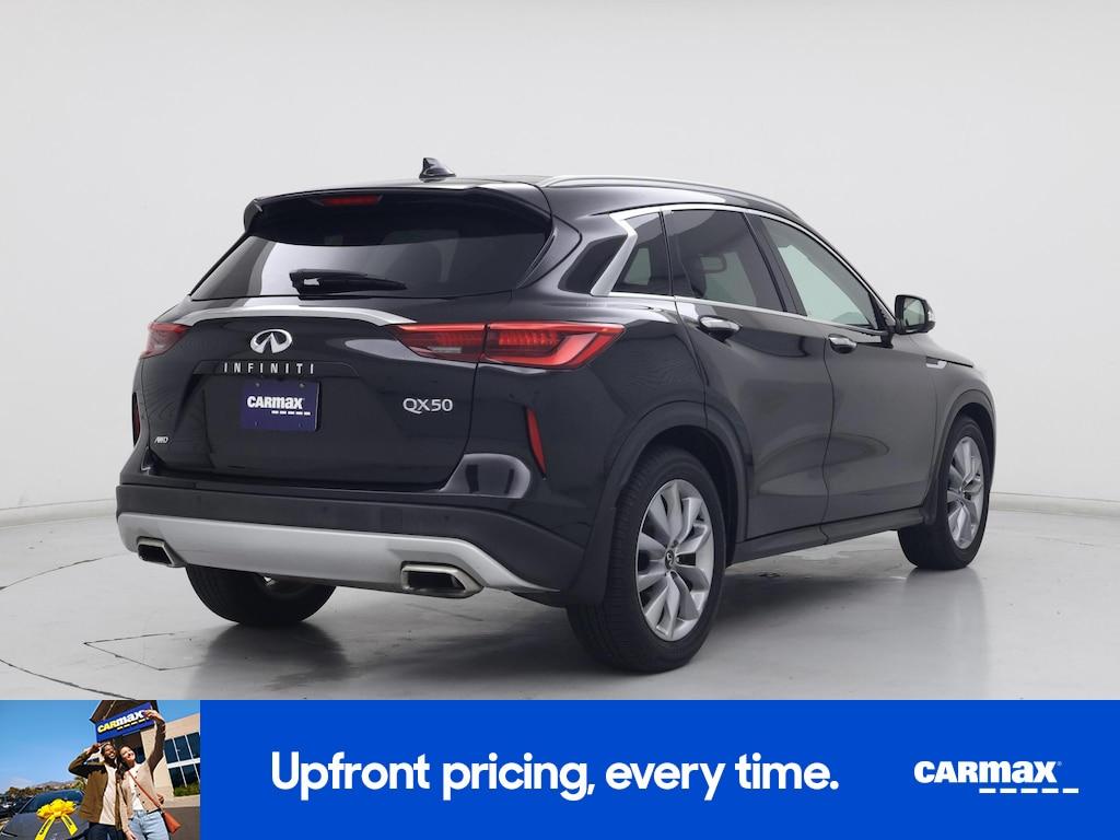 used 2021 INFINITI QX50 car, priced at $25,998