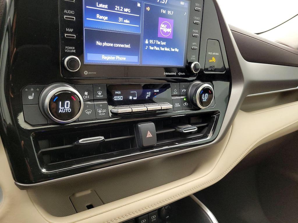 used 2021 Toyota Highlander car, priced at $31,998