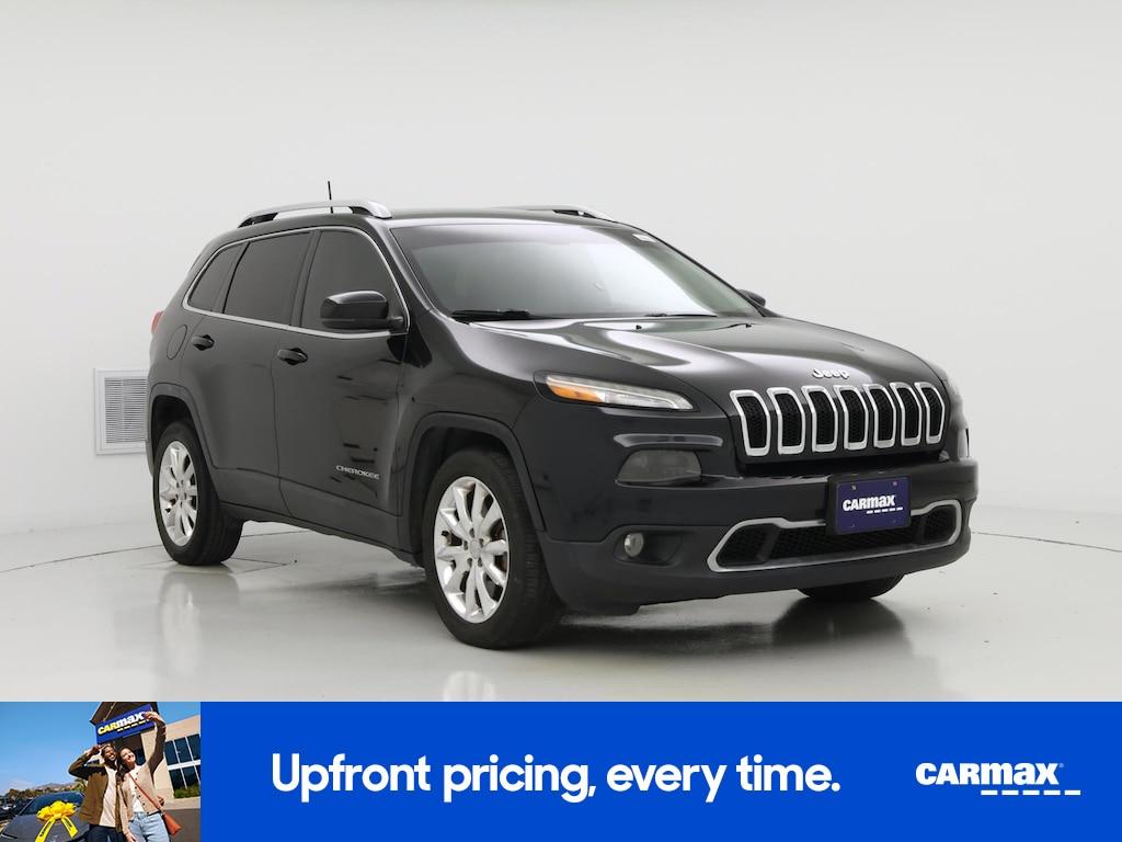 used 2016 Jeep Cherokee car, priced at $14,599