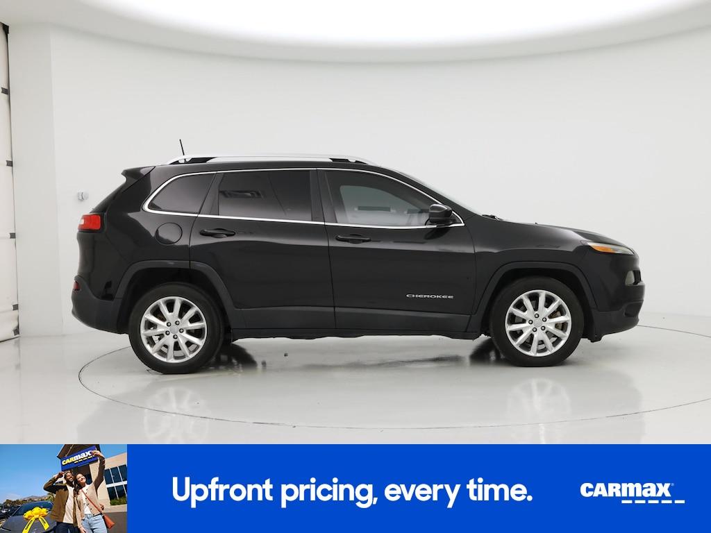 used 2016 Jeep Cherokee car, priced at $14,599
