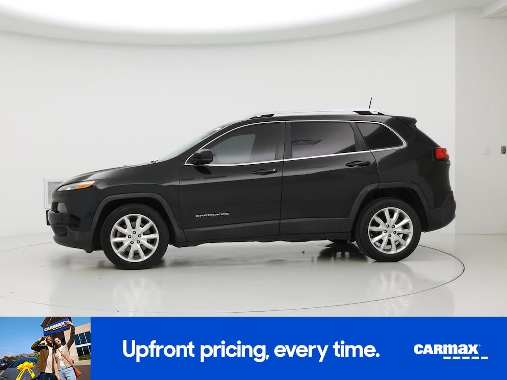 used 2016 Jeep Cherokee car, priced at $14,599