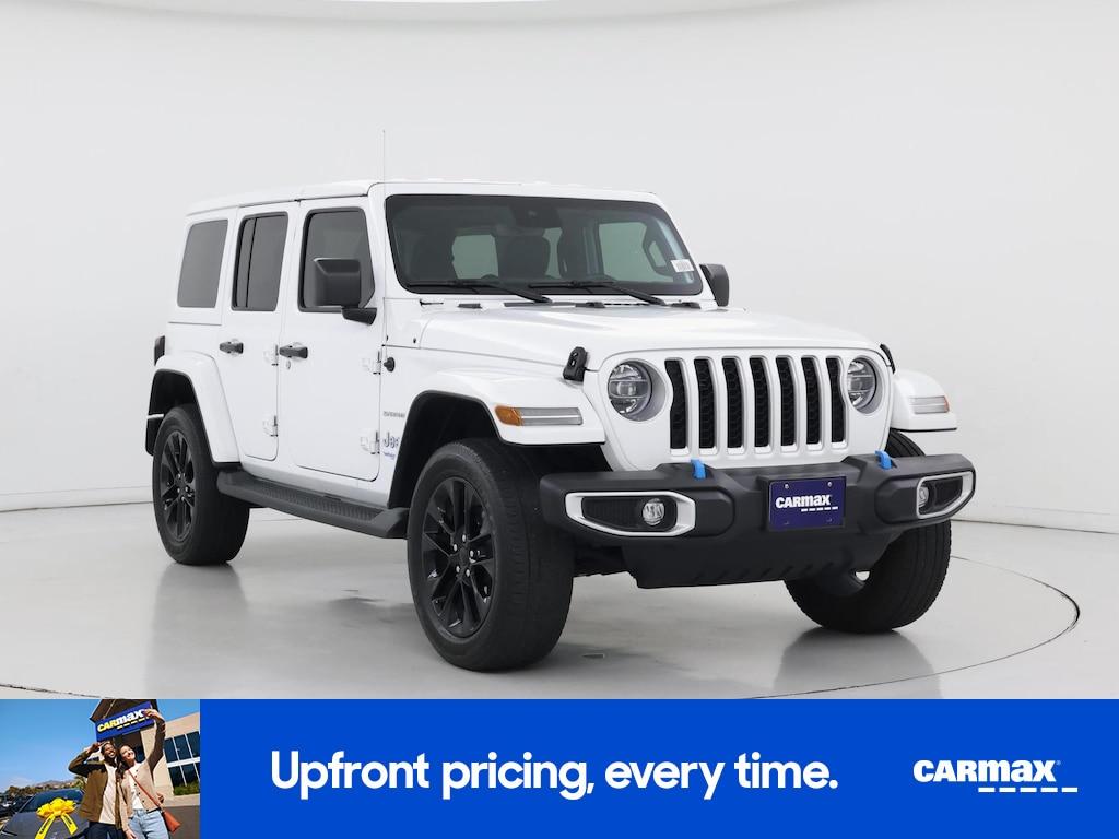 used 2022 Jeep Wrangler Unlimited 4xe car, priced at $33,998