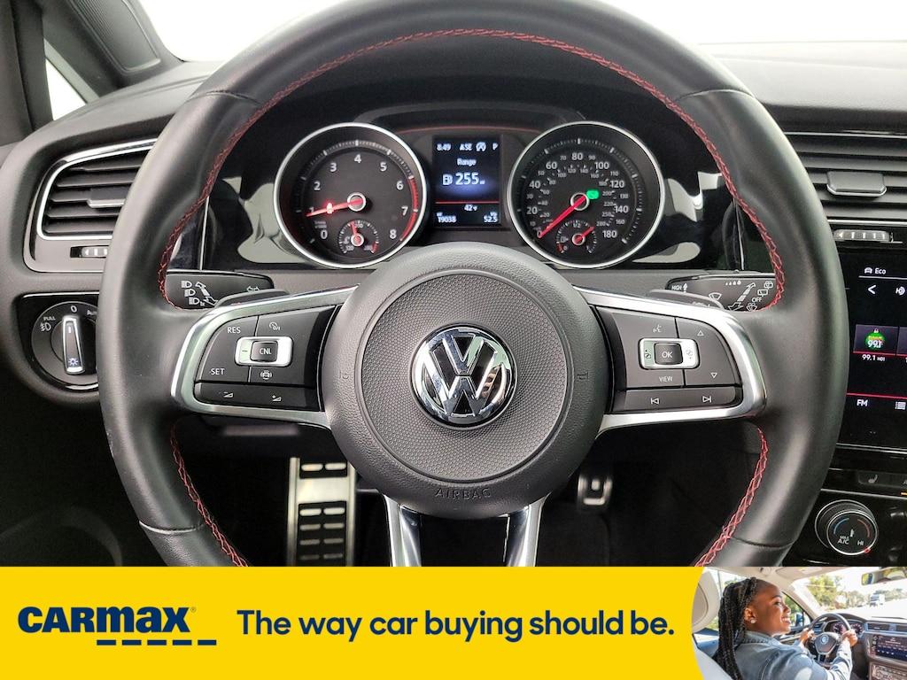 used 2021 Volkswagen Golf GTI car, priced at $28,998