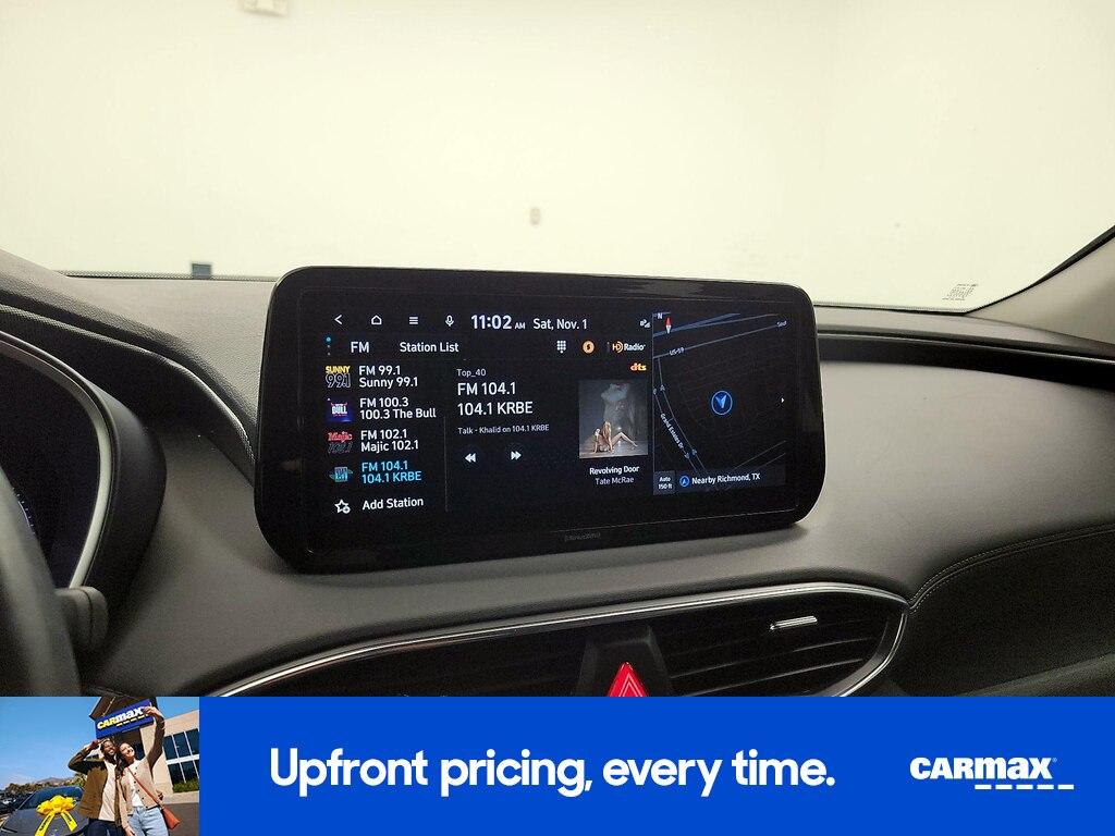used 2023 Hyundai Santa Fe car, priced at $20,998