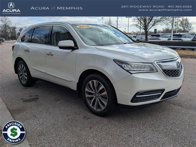 used 2016 Acura MDX car, priced at $16,895