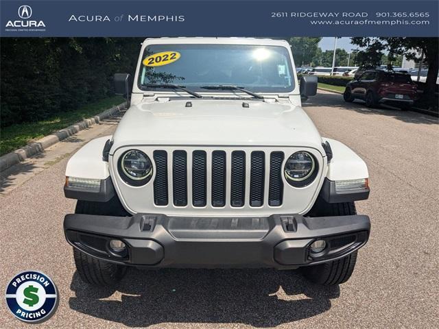 used 2022 Jeep Wrangler Unlimited car, priced at $34,882