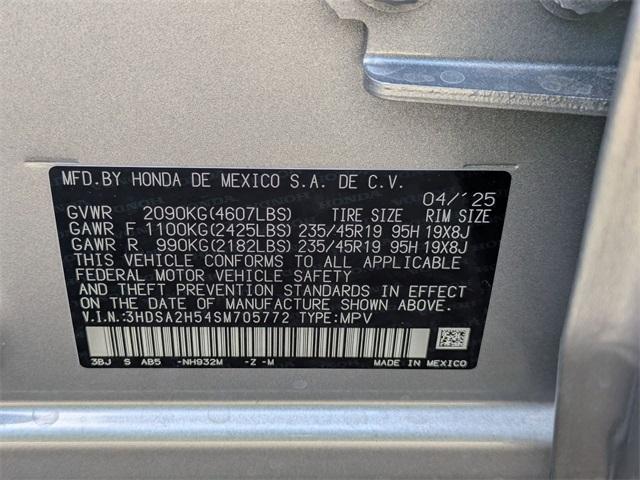 new 2025 Acura ADX car, priced at $41,350
