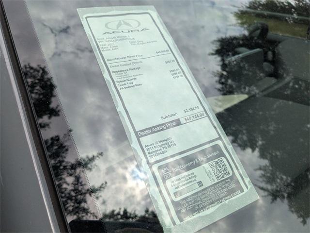 new 2025 Acura ADX car, priced at $45,950